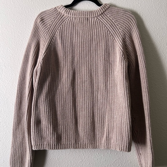 Quince Crewneck Sweater in Light Taupe - Picture 2 of 4